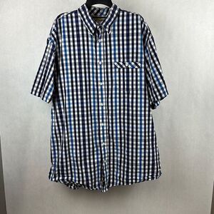 Wrangler 20X Button Front Shirt Men’s Size 2XL Short Sleeve